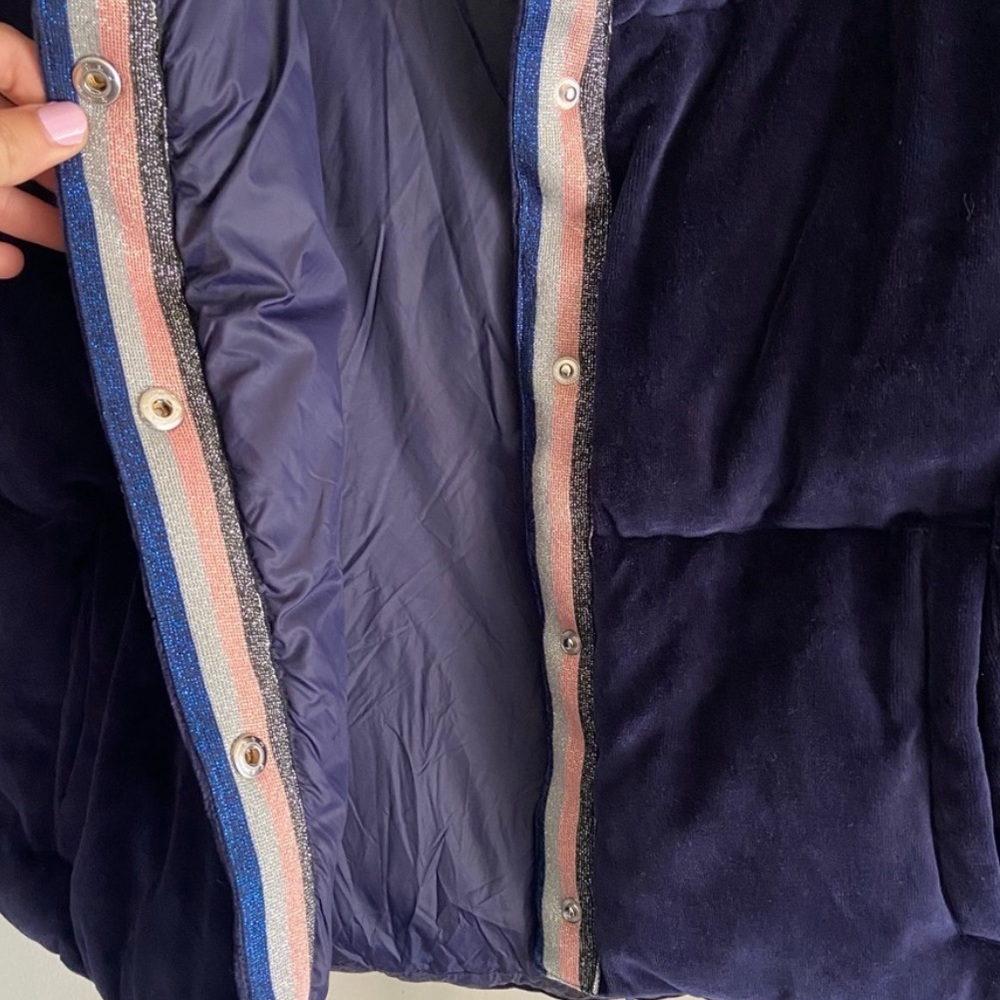 Spiritual Gangster Velour Puffer Jacket - Picture 4 of 6